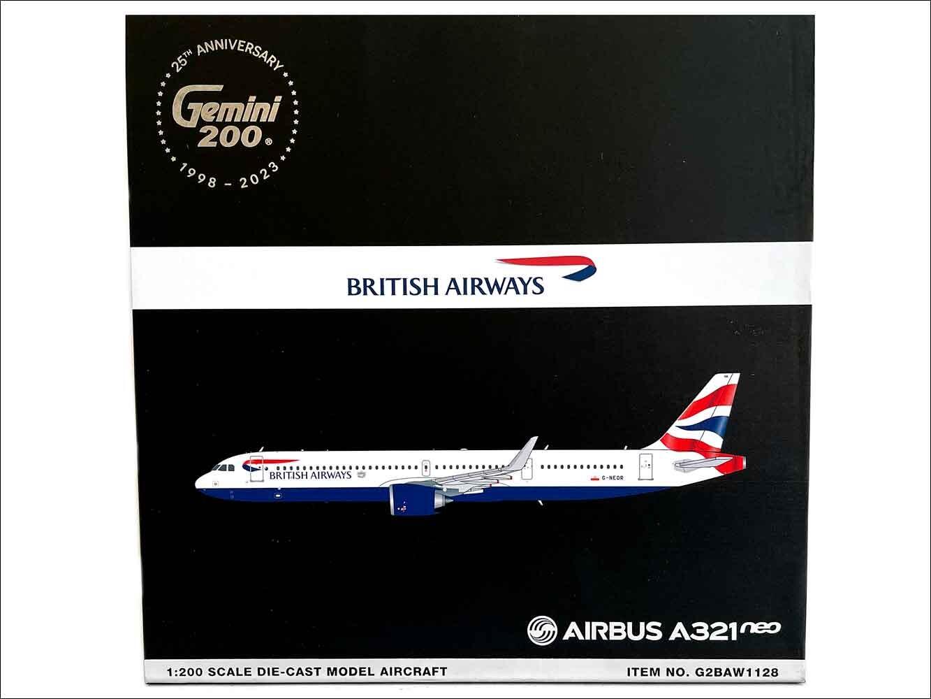 Airbus A321 British Airways NEO 1:200 | Airbus NEO Diecast Metal Model