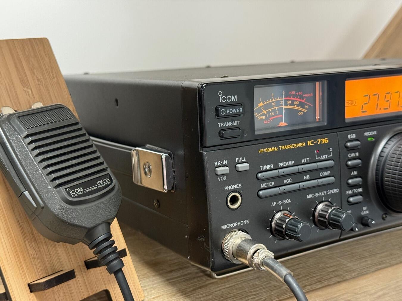 Second Hand Icom IC-736 HF Transceiver – Radioworld UK