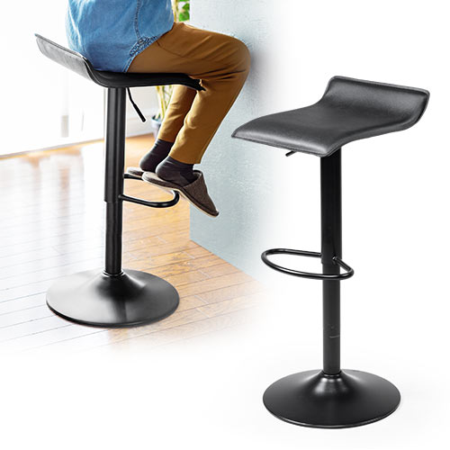 カウンターチェア（スツール・ハイ・バー・足置き・昇降式・オフィス