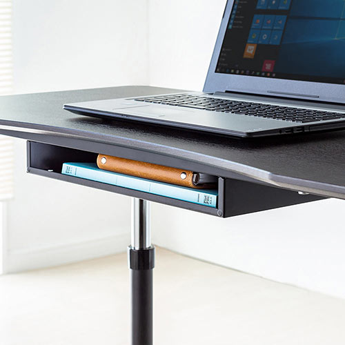 昇降デスク（上下・ガス圧式・キャスター・移動式・オフィス