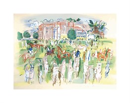 Le Champ de Courses a Ascot by Raoul Dufy | Prints and Fine Art