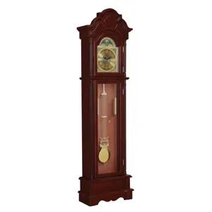 Unavailable: Diggory Grandfather Clock Brown Red Clear 900749 by