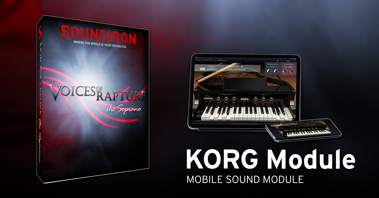 ニュース | Voice Of Rapture: KORG Module に新しいエクスパンション