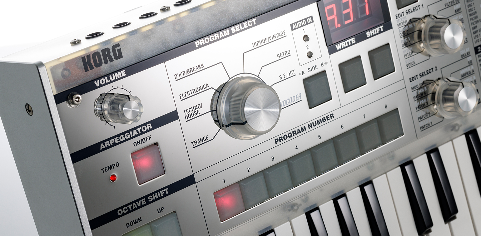 microKORG Crystal - SYNTHESIZER/VOCODER | KORG (USA)