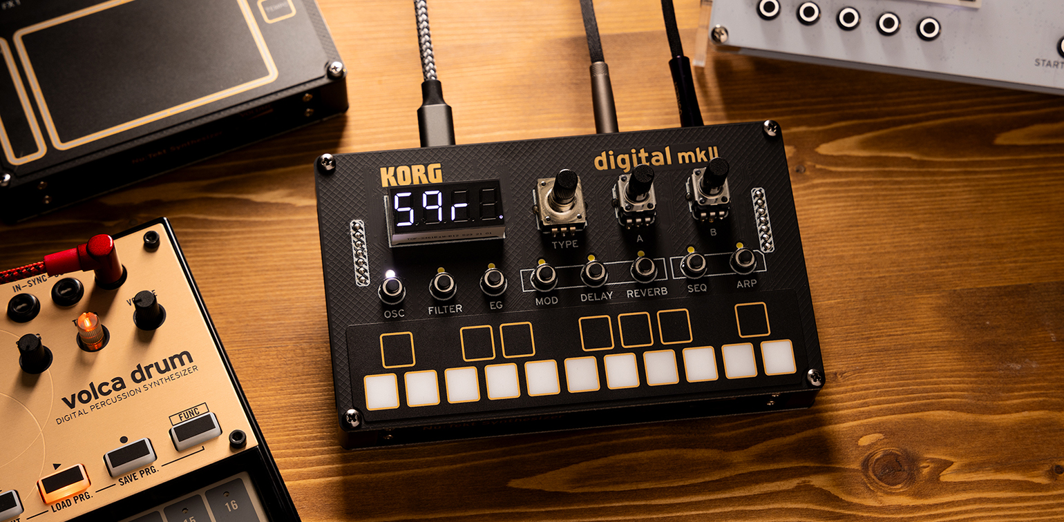 NTS-1 digital kit mkII - PROGRAMMABLE SYNTHESIZER KIT | KORG (USA)