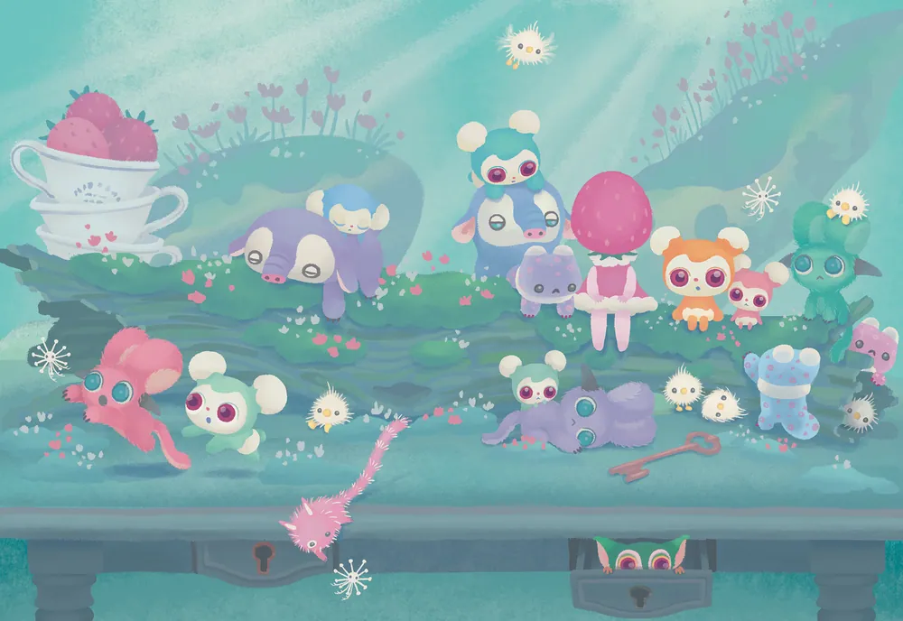 Livly Island 公式ガイドブック2 広がり続けるリヴリーの世界」 [画集