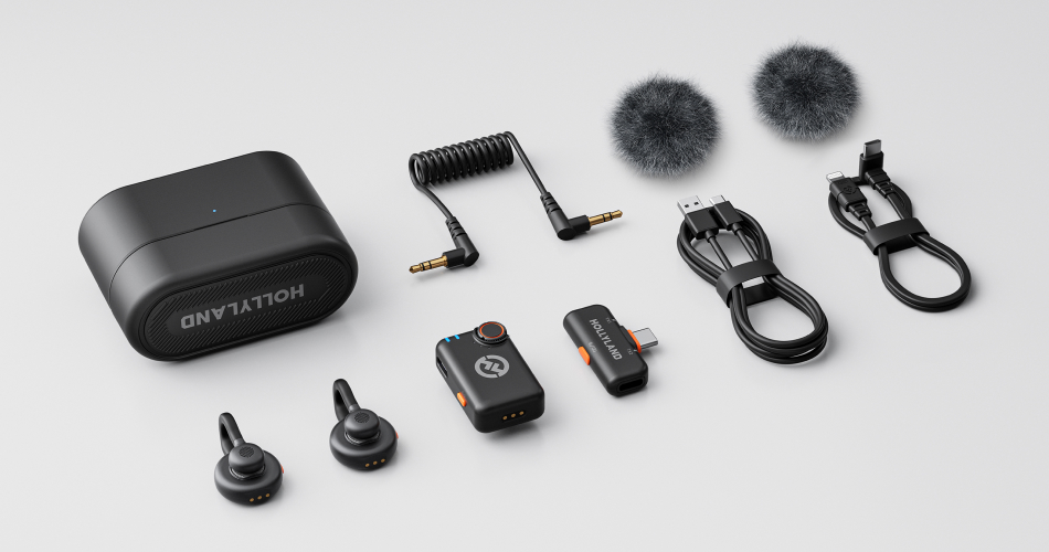 Hollyland ワイヤレスラベリアマイク LARK M2S 受信機(カメラ用