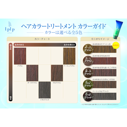 ルプルプ（LPLP） ヘアカラートリートメント モカブラウン 200g