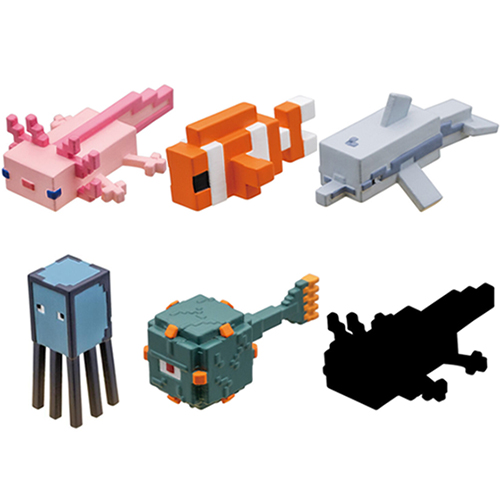 バンダイ びっくらたまご Plus！ MINECRAFT おふろ水族館｜【ハンズ