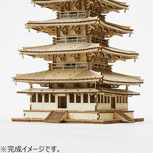 エーゾーン（Azone） Wooden Art ki-gu-mi 五重塔｜【ハンズネットストア】