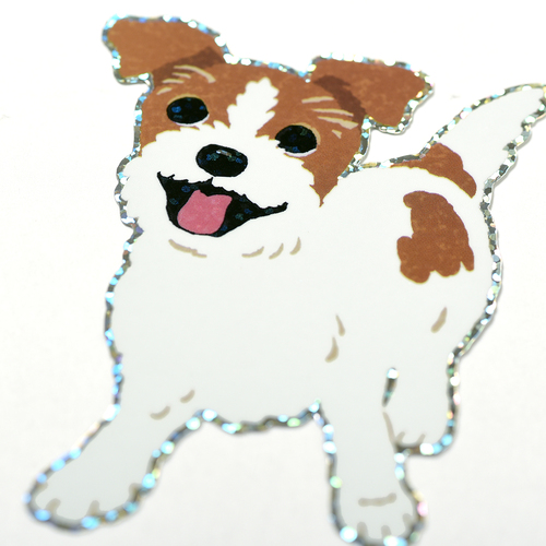 G.C.PRESS ステッカー 522－48 ジャックラッセルテリア｜【ハンズ