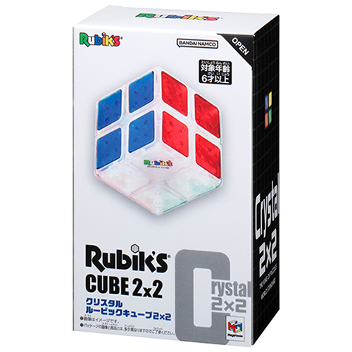 メガハウス クリスタルルービックキューブ2×2｜【ハンズネットストア】