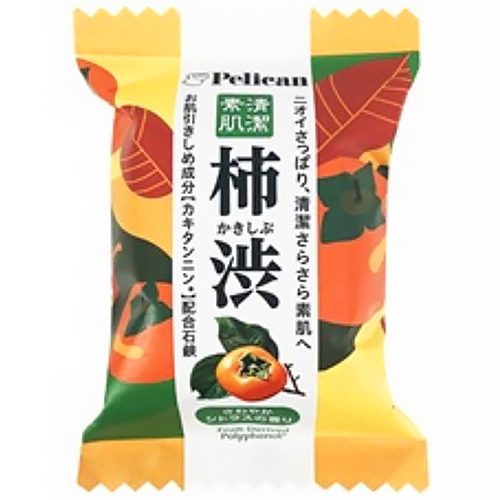 ペリカン石鹸 ファミリー石鹸 柿渋 80g｜【ハンズネットストア】