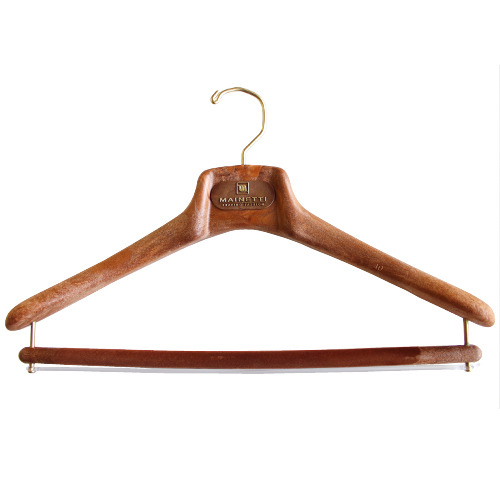 マイネッティ サルトリアーレハンガー 43cm ブラウン｜【ハンズネット