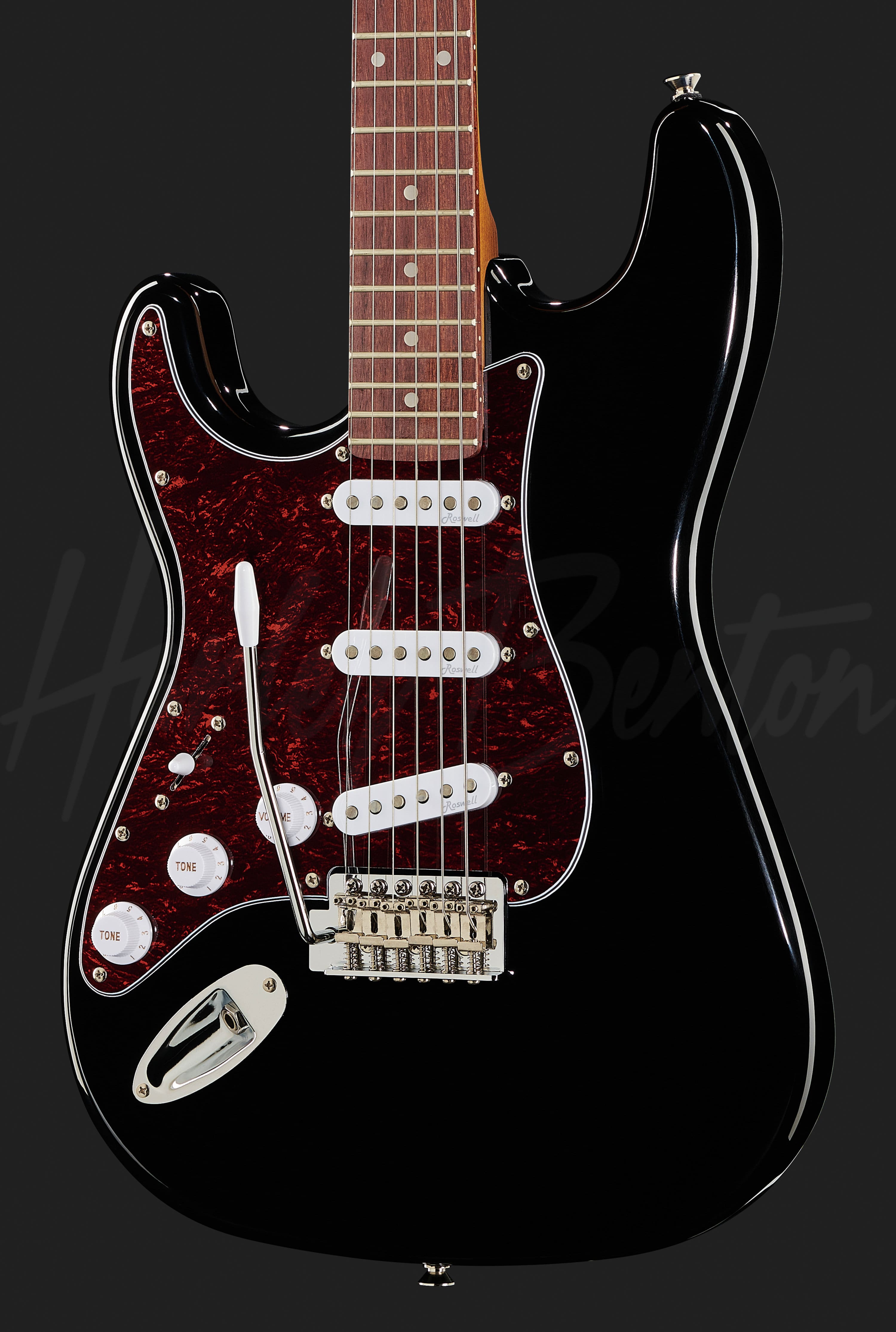 ST-62 LH BK - Harley Benton