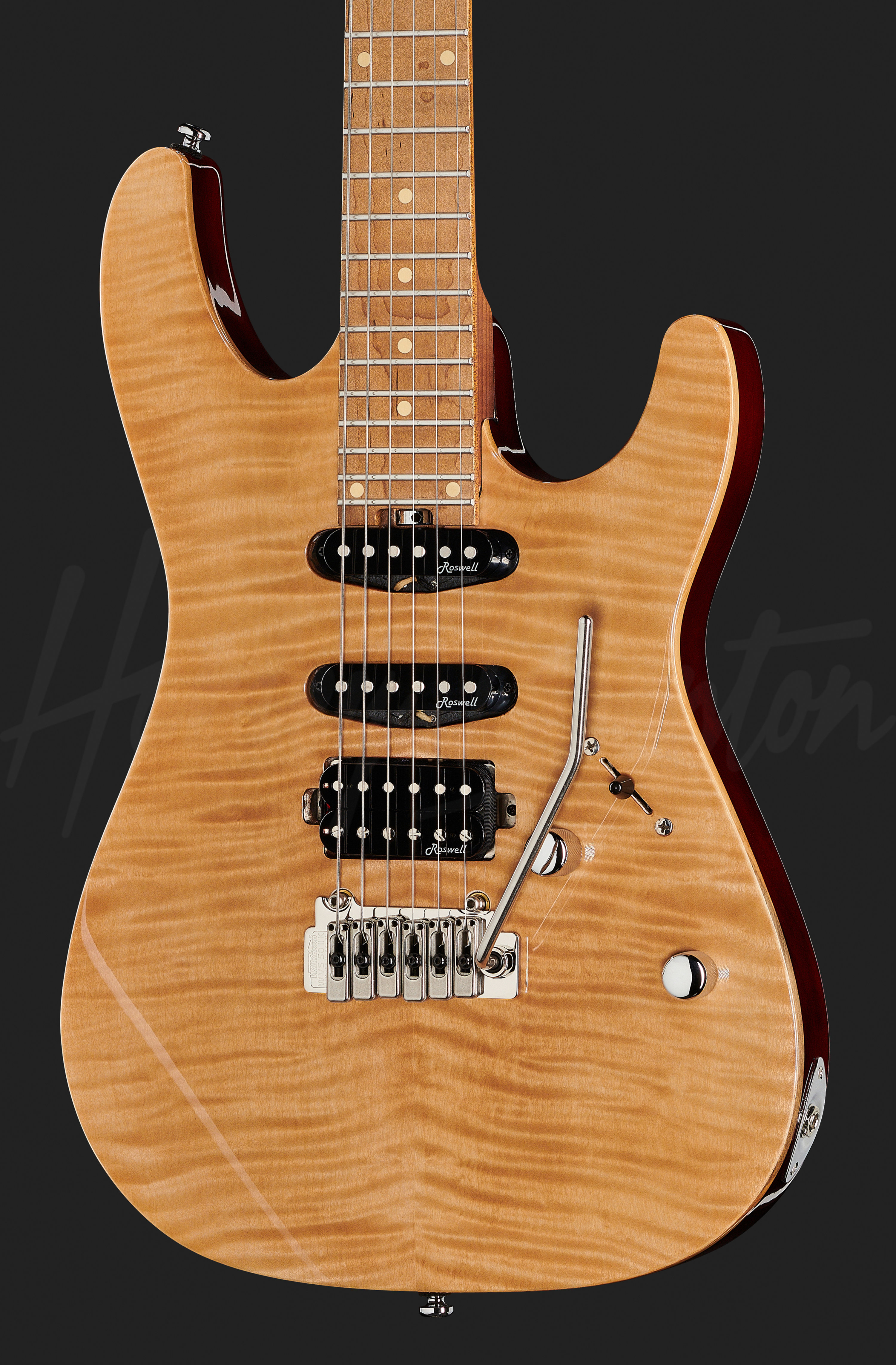 Fusion-III HSS Roasted FNT - Harley Benton