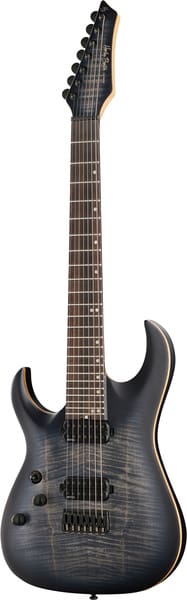 Amarok-7 LH BKNT Flame Burst - Harley Benton