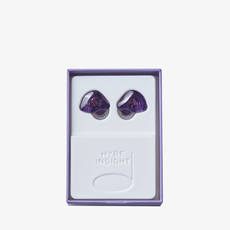 HYBE INSIGHT] In-Ear Headphones (Purple Edition) : チンチャ韓国代行