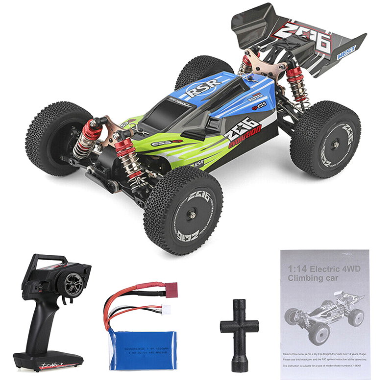 XK 1:14 Z06 Evolution RC 4WD Off-Road Buggy 2.4GHz Racing RTR for