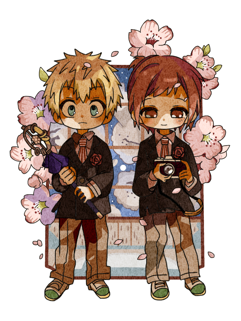 光くん＆ミツバくん - ibisPaint