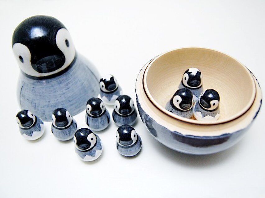 1234…ペンギン♪コペンギン♪マトリョーシカ［2］ | iichi 日々の