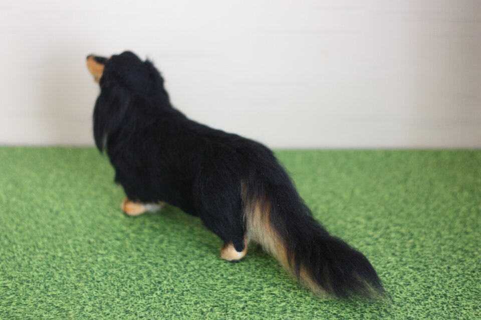 ロングコート ダックス ブラタン 。。。 羊毛フェルト | iichi 日々の