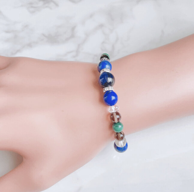 進むべき道に迷いがある時に◎ カイヤナイト ラピスラズリ マラカイト