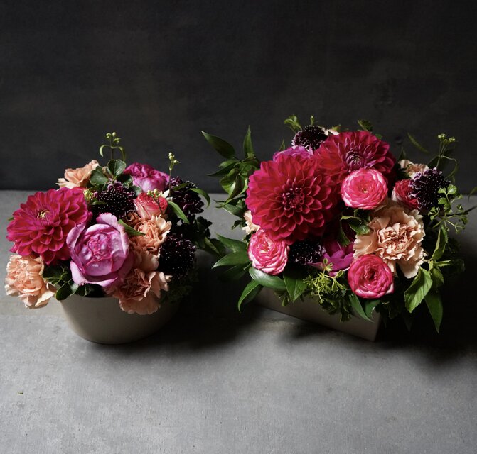 Boxフラワーアレンジメント Mサイズ | iichi 日々の暮らしを心地よく