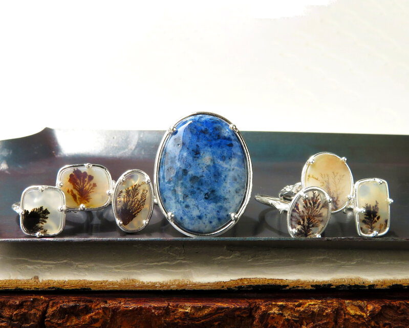デンドリティック アゲートリング / Dendritic Agate Ring 5b | iichi