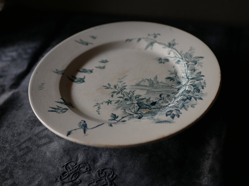 コンポティエ GIEN ジアン フルーツスタンド ケーキスタンド フランス