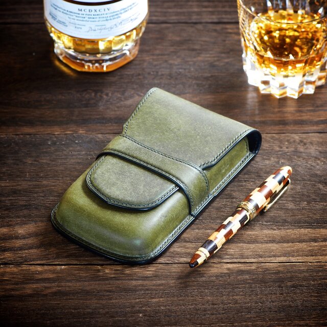 4本挿しペンケース カラーオーダー | iichi 日々の暮らしを心地よく