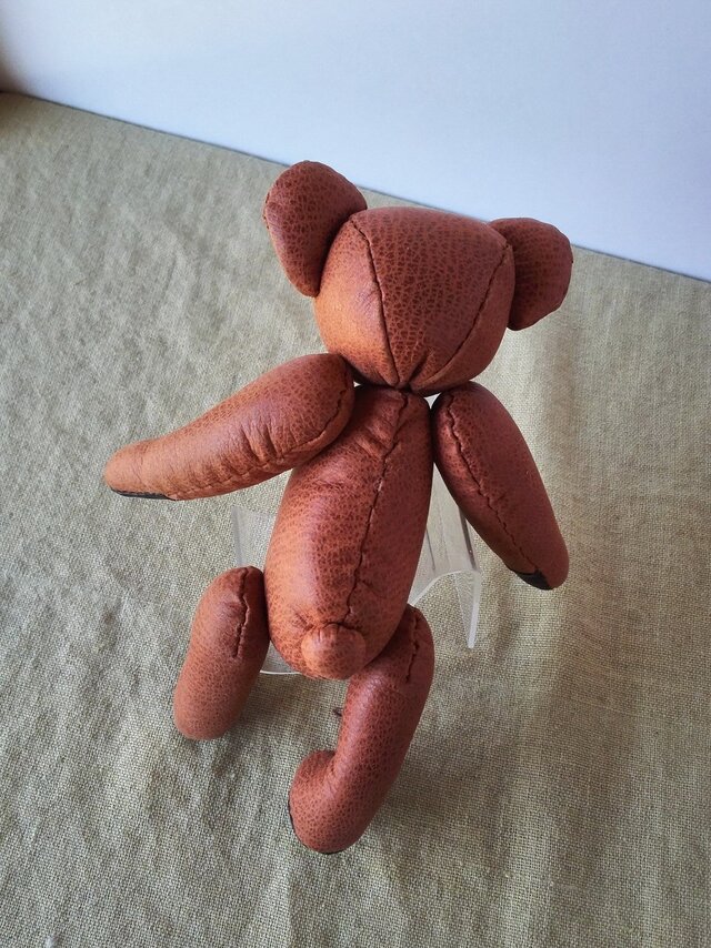 レザーのテディベア！ | iichi 日々の暮らしを心地よくする