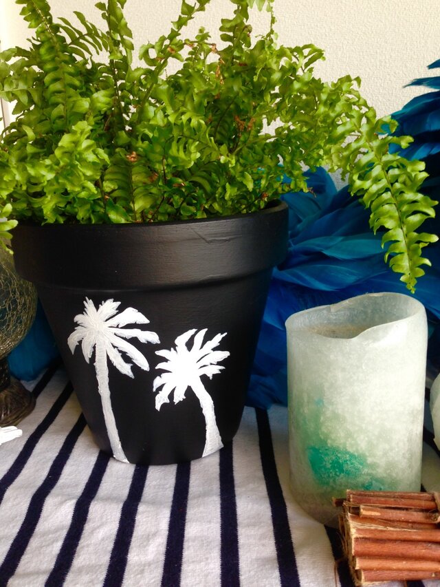 リメイク鉢 口径17cm海に行きたいなシリーズ 海の仲間たち | iichi