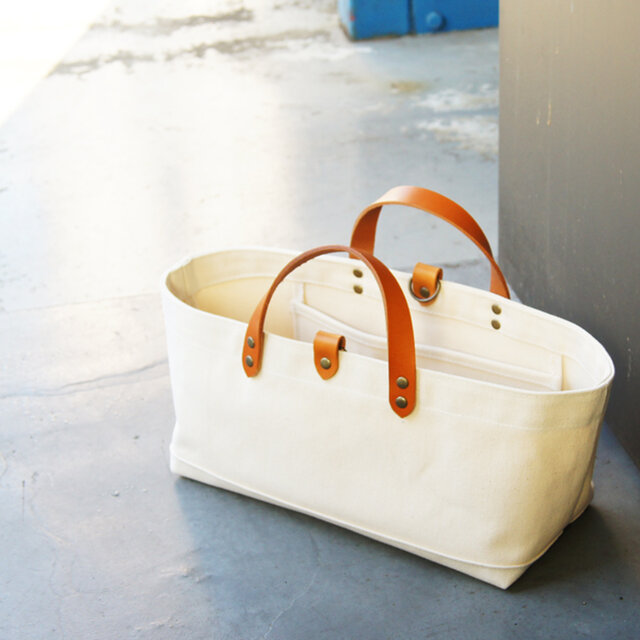 船型6号帆布のトートバッグ～生成（尾道帆布）～ | iichi 日々の暮らし