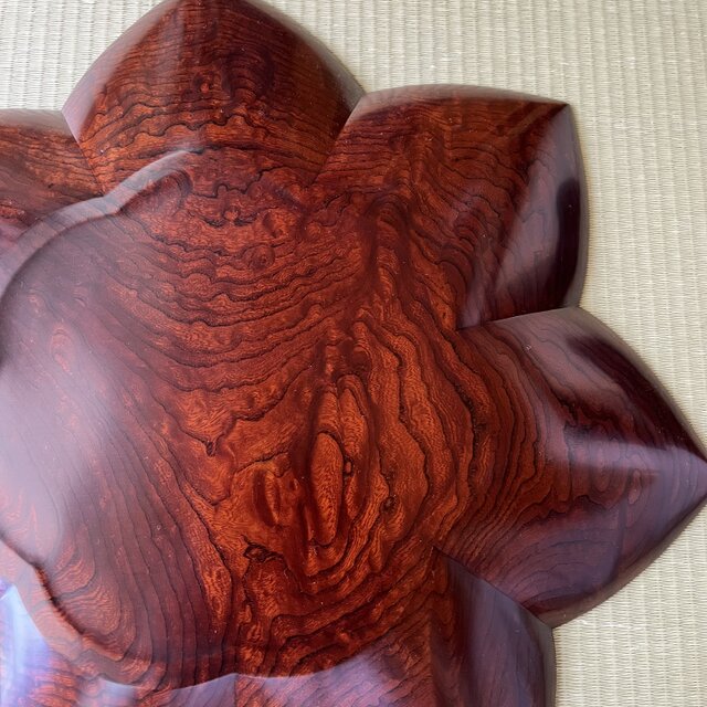 欅拭漆七稜盛器(けやきふきうるししちりょうのもりき) IM214 | iichi