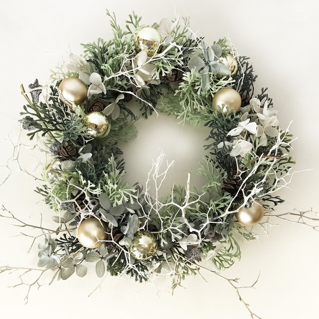 リースの森のクリスマスリース chw-03 | iichi 日々の暮らしを心地よく