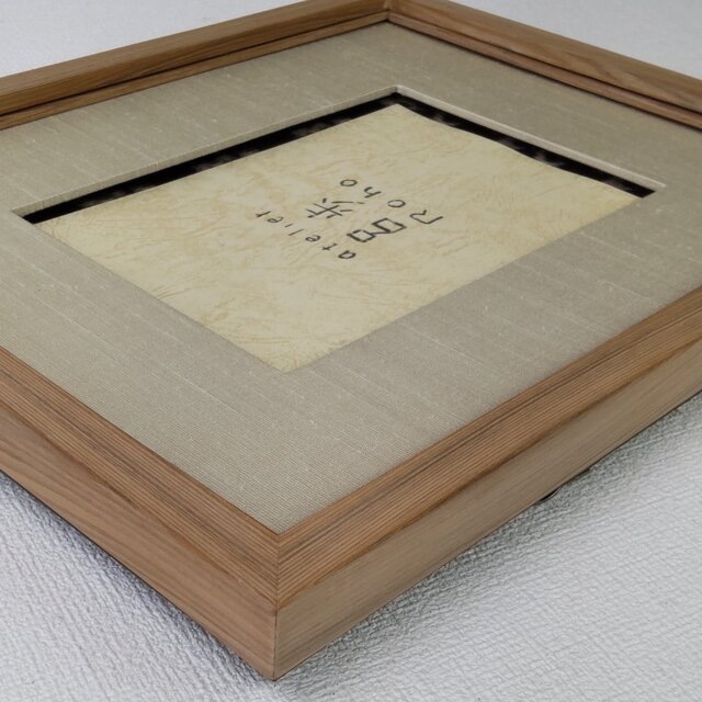 受注制作 天然木 無垢 柾目杉材 0号Pサイズ 額縁 | iichi 日々の