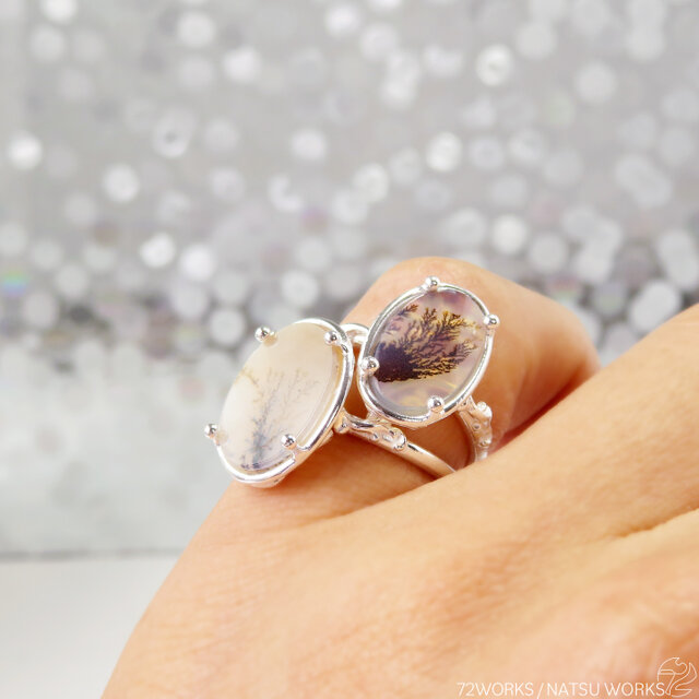 デンドリティック アゲートリング / Dendritic Agate Ring 5b | iichi