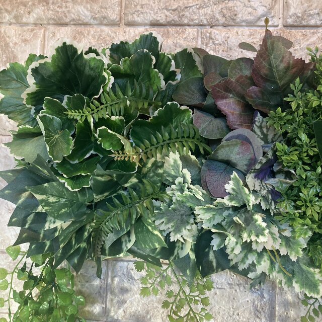 光触媒 人工観葉植物 ウォールグリーン フェイクグリーン 壁掛け