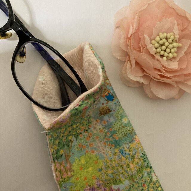 ハンドメイドユキエモン♡メガネケース♡スイートファーム♡フランシュ