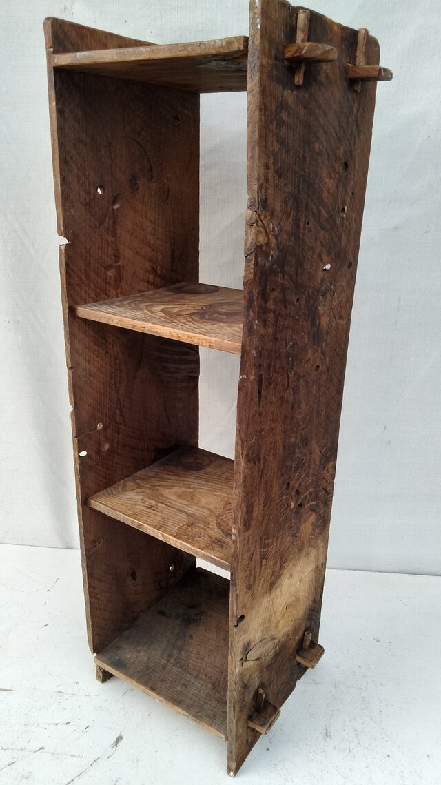 アンティーク〜古材を生かした〜花台〜本棚 | iichi 日々の暮らしを