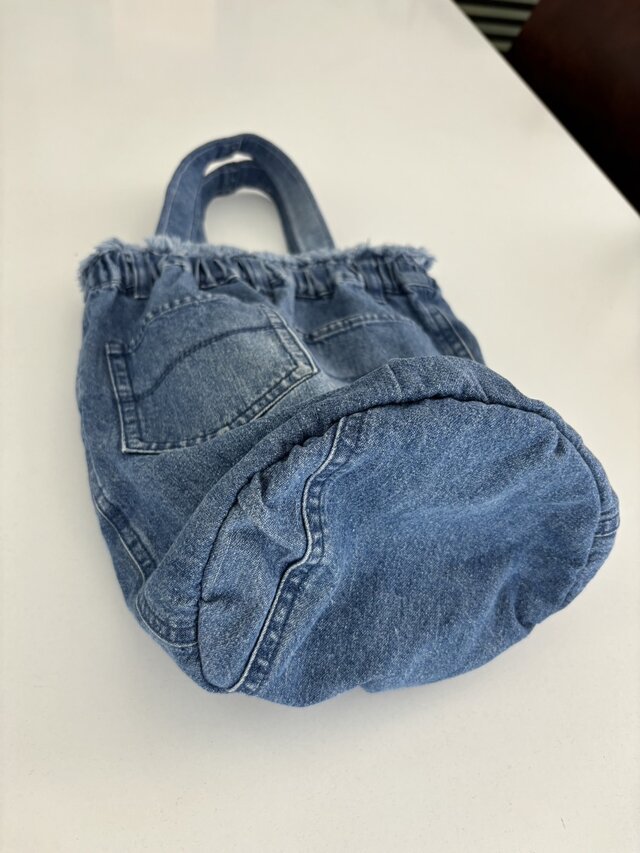 デニム リメイクバッグ | iichi 日々の暮らしを心地よくする