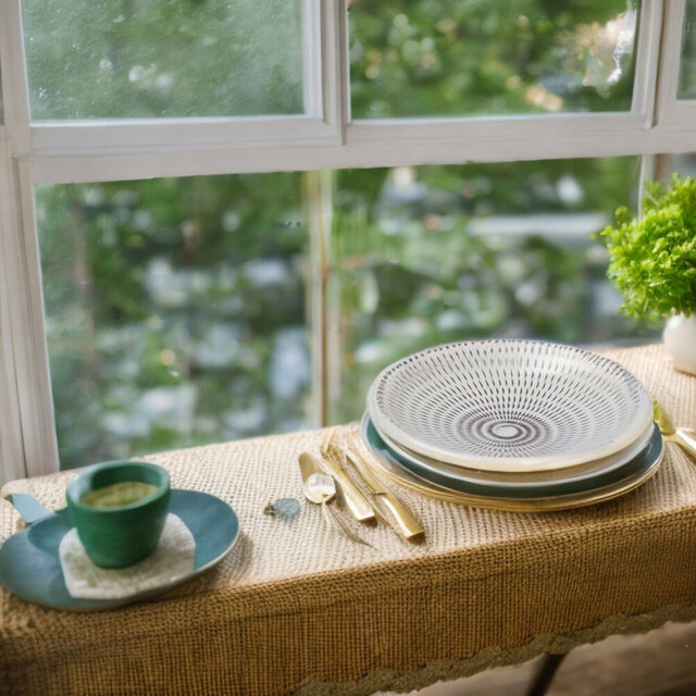 飛びかんな 5寸皿【小石原焼】 | iichi 日々の暮らしを心地よくする