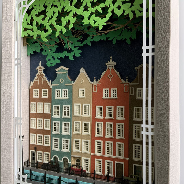 シャドーボックス（街並み1) | iichi 日々の暮らしを心地よくする