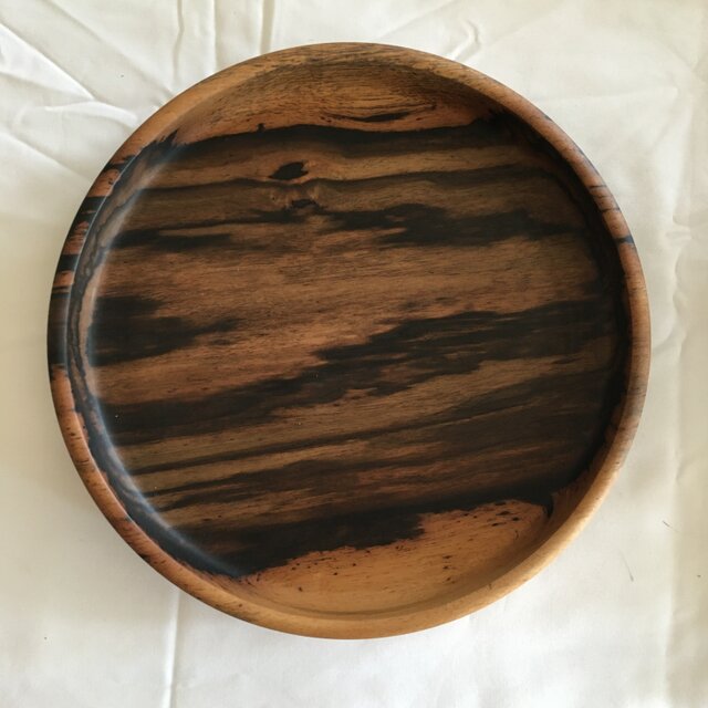 黒柿お盆 | iichi 日々の暮らしを心地よくするハンドメイドや