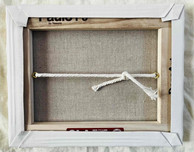 油彩画 原画「近所の風景 その2」アート 絵画 22×27㎝ F3 キャンバス