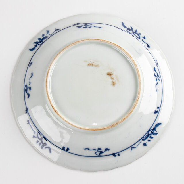 古伊万里 染付松竹梅文七寸皿 明治時代 F131-A | iichi 日々の暮らしを