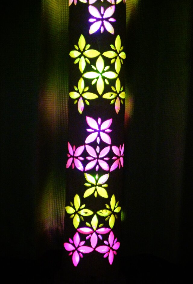 竹灯り 彩シリーズ 〜和花〜 竹灯籠 孟宗竹 | iichi 日々の暮らしを