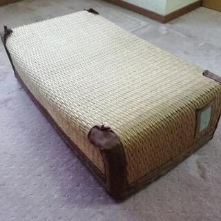 レトロ衣装ケース収納ケース竹籠葛籠年代物昔の撮影用に (あらら