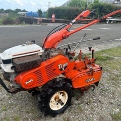クボタ管理機 T1 -60S 耕運機 6.2馬力 作業幅 約450mm ハンドル回転